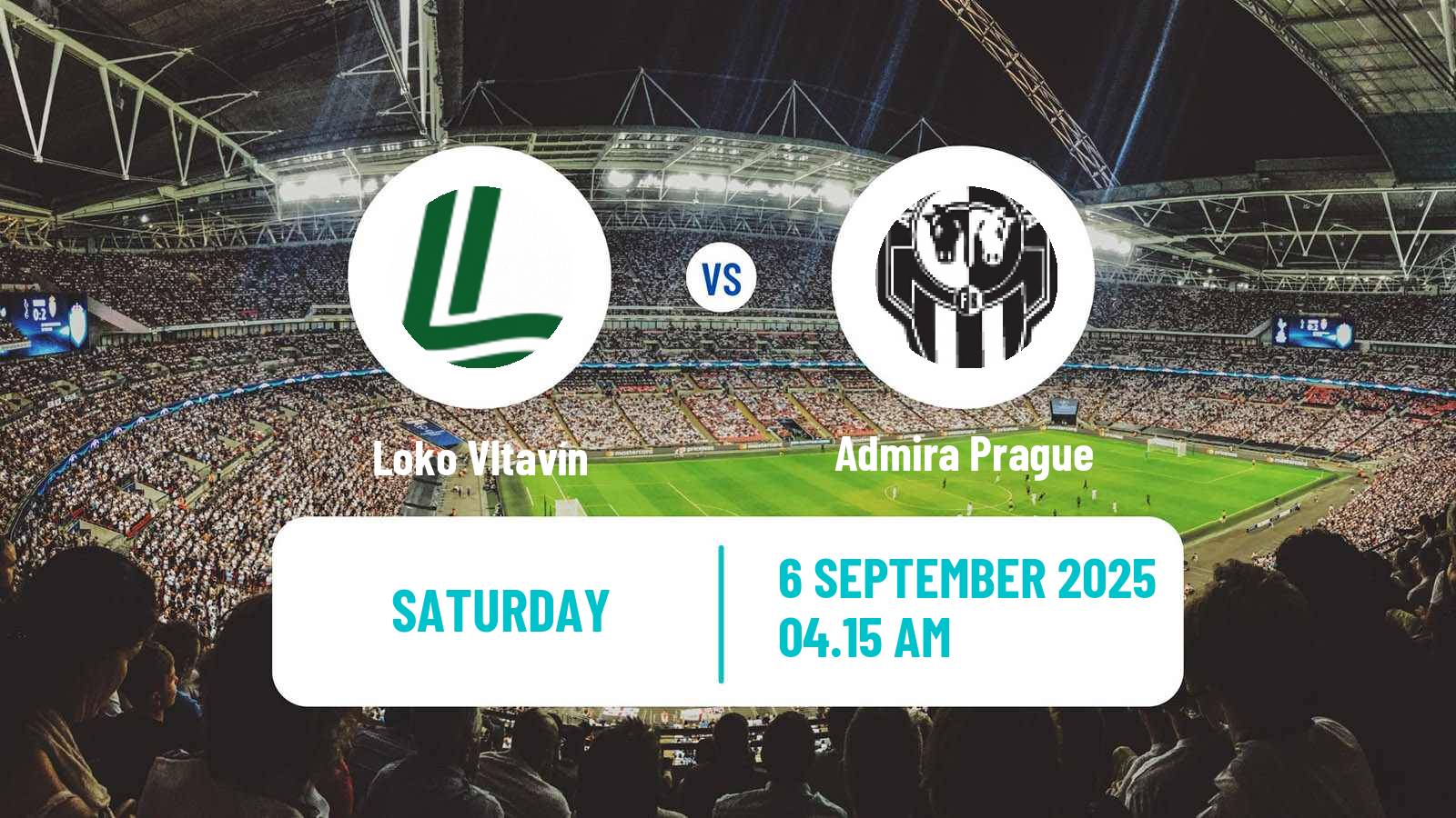 Soccer Czech CFL Group A Loko Vltavín - Admira Prague