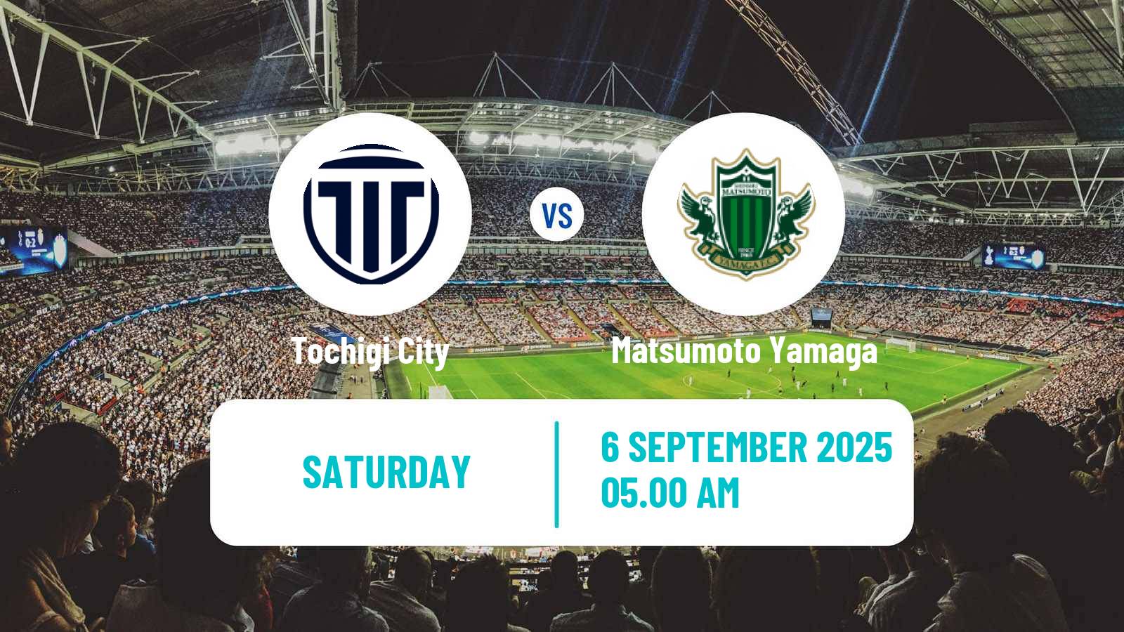Soccer Japan J3 League Tochigi City - Matsumoto Yamaga