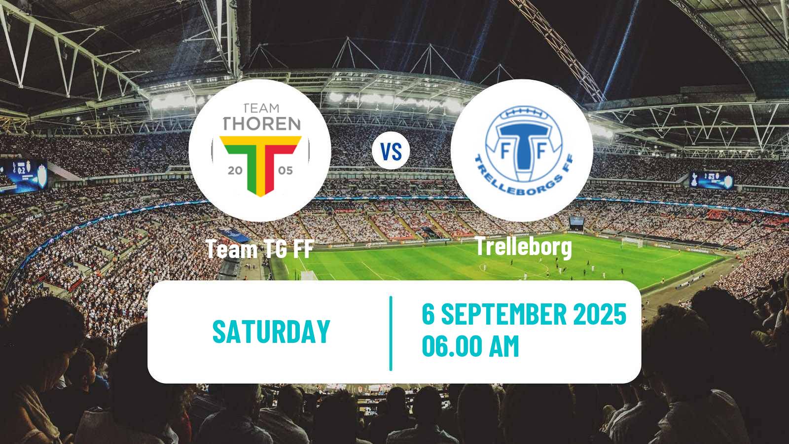 Soccer Swedish Elitettan Women Team TG FF - Trelleborg