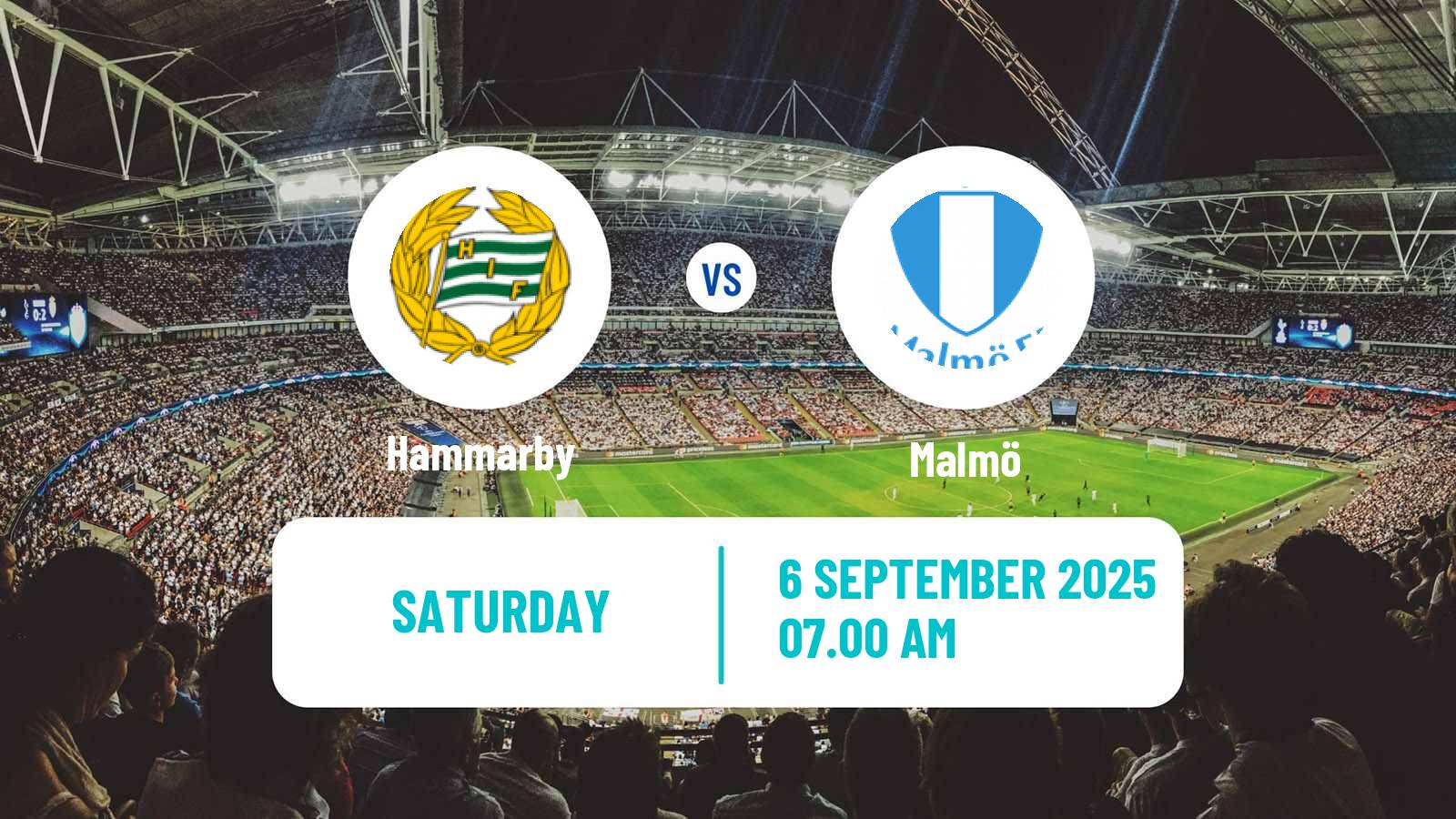 Soccer Swedish Allsvenskan Women Hammarby - Malmö
