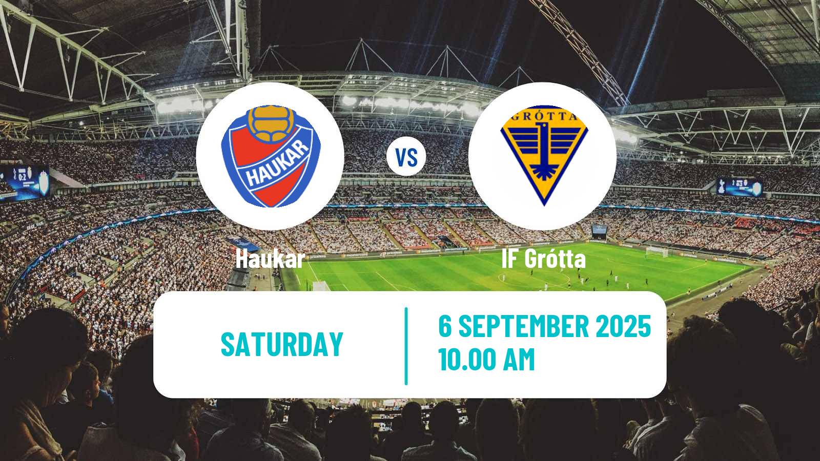 Soccer Icelandic Division 2 Haukar - Grótta