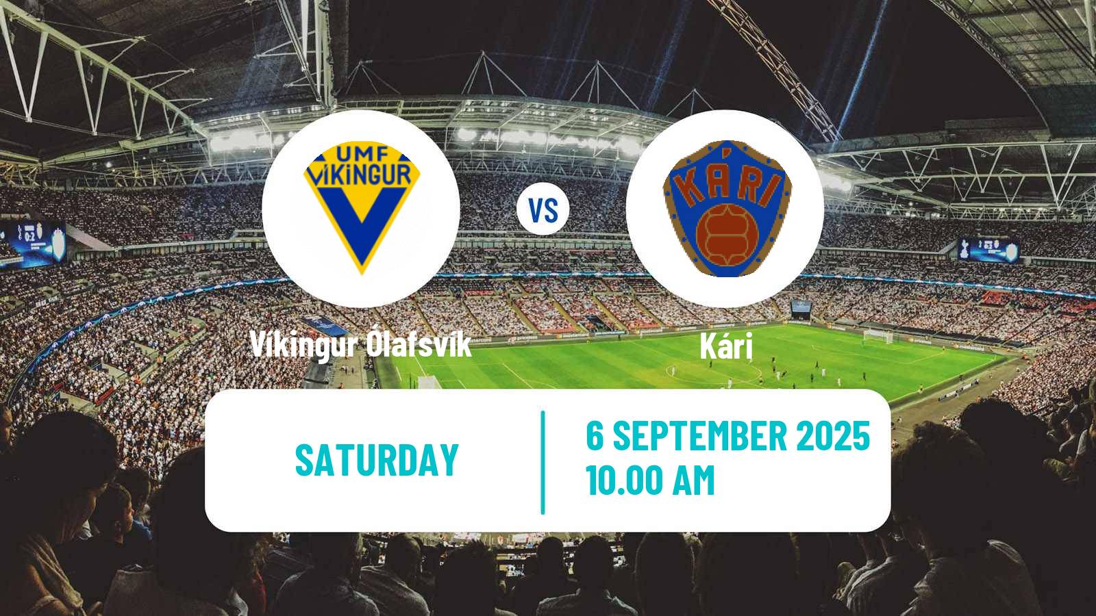 Soccer Icelandic Division 2 Víkingur Ólafsvík - Kári