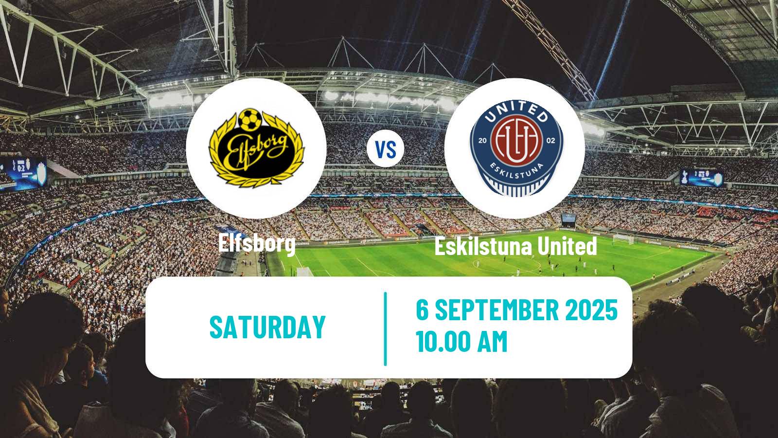 Soccer Swedish Elitettan Women Elfsborg - Eskilstuna United
