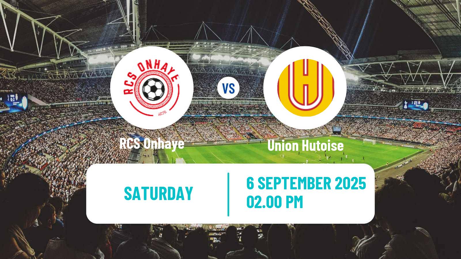 Soccer Belgian Second Amateur Division Group C Onhaye - Union Hutoise