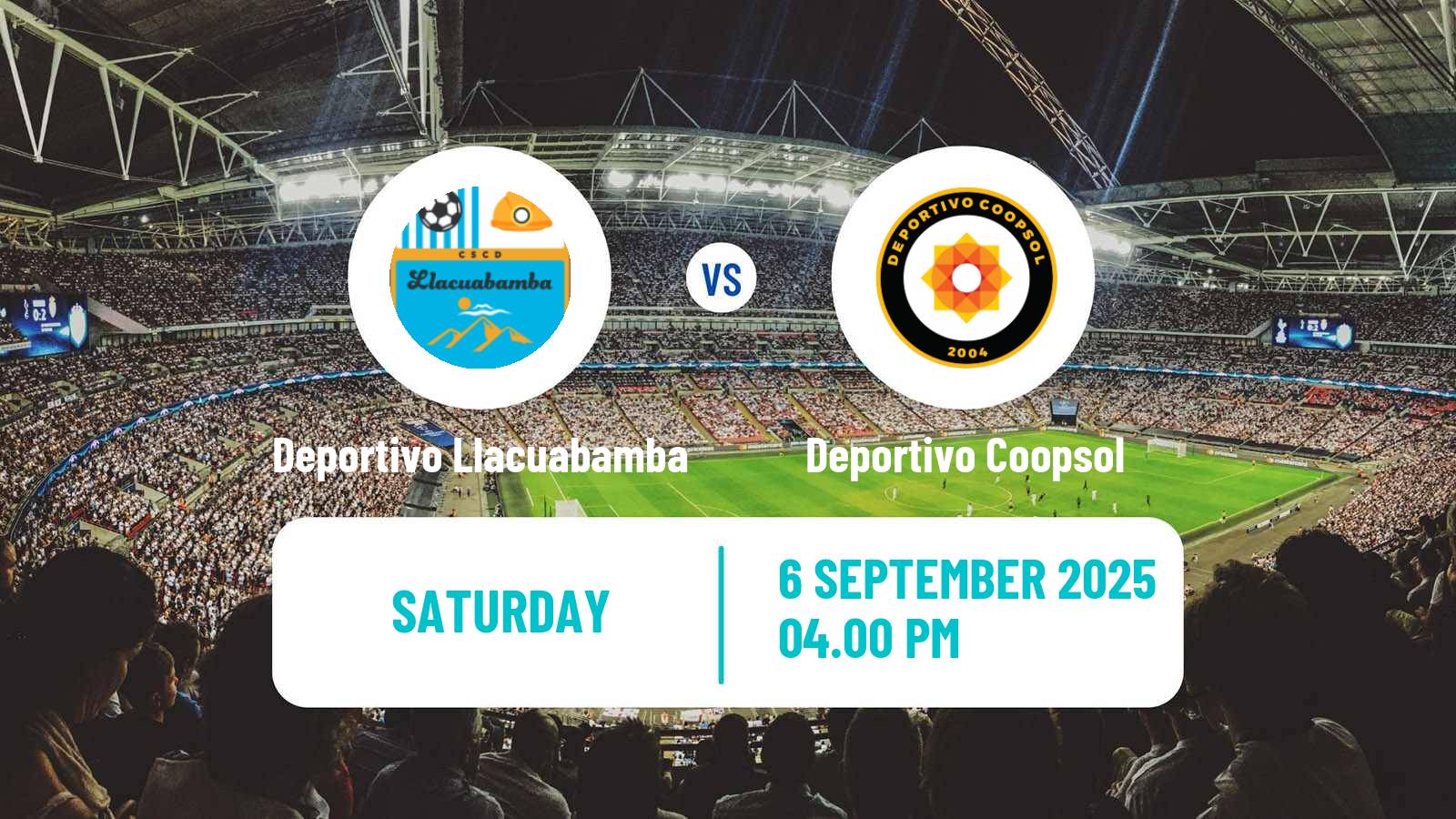 Soccer Peruvian Liga 2 Deportivo Llacuabamba - Deportivo Coopsol