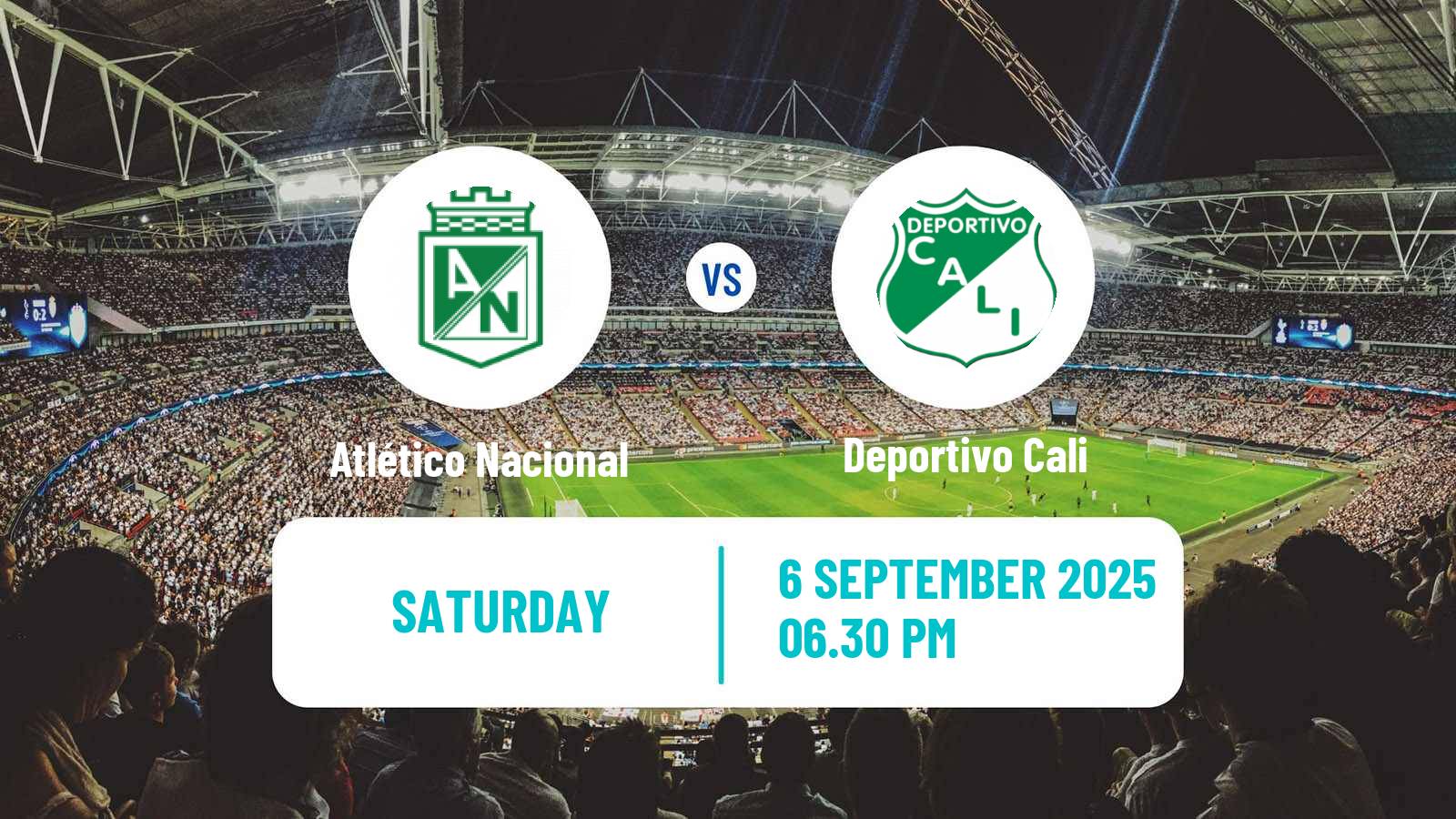 Soccer Colombian Liga Women Atlético Nacional - Deportivo Cali