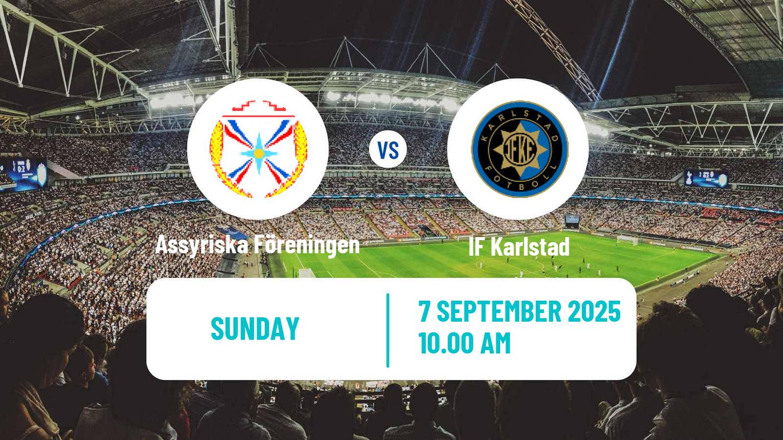 Soccer Swedish Division 1 Norra Assyriska Föreningen - Karlstad