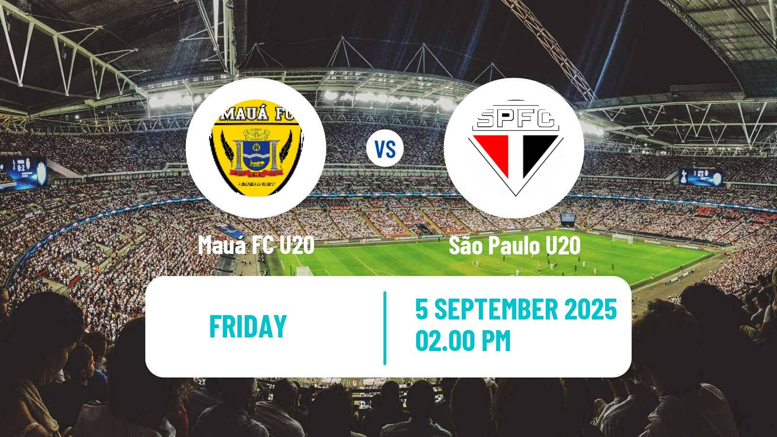 Soccer Brazilian Paulista U20 Mauá U20 - São Paulo U20