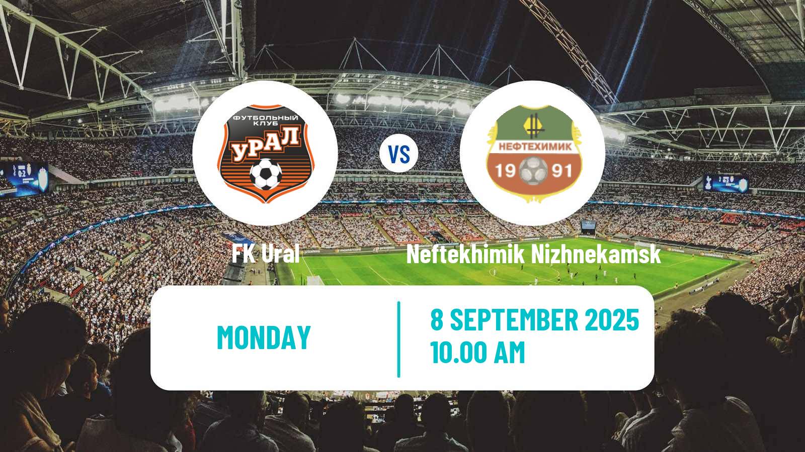 Soccer Russian FNL Ural - Neftekhimik Nizhnekamsk