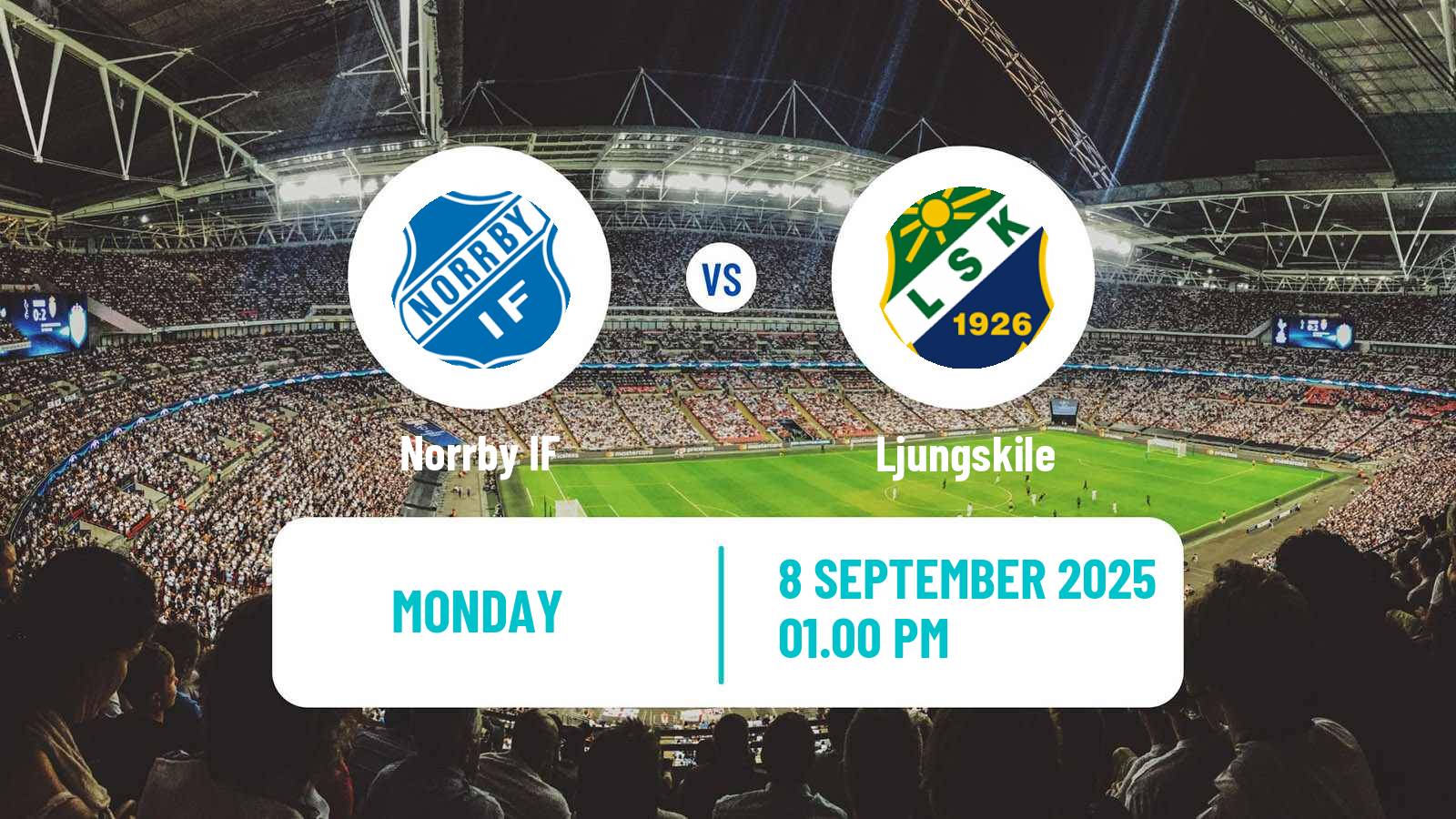 Soccer Swedish Division 1 Södra Norrby - Ljungskile