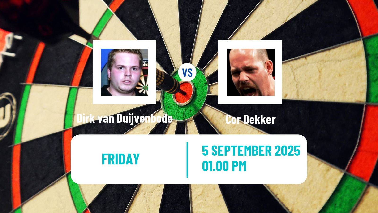 Darts European Tour 11 Dirk van Duijvenbode - Cor Dekker