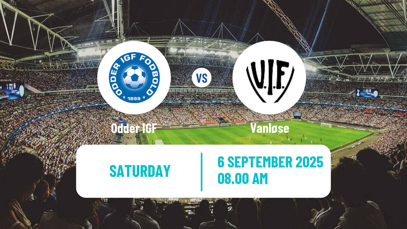 Soccer Danish 3 Division Odder - Vanløse