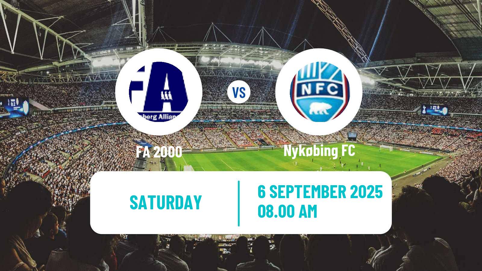 Soccer Danish 3 Division FA 2000 - Nykøbing