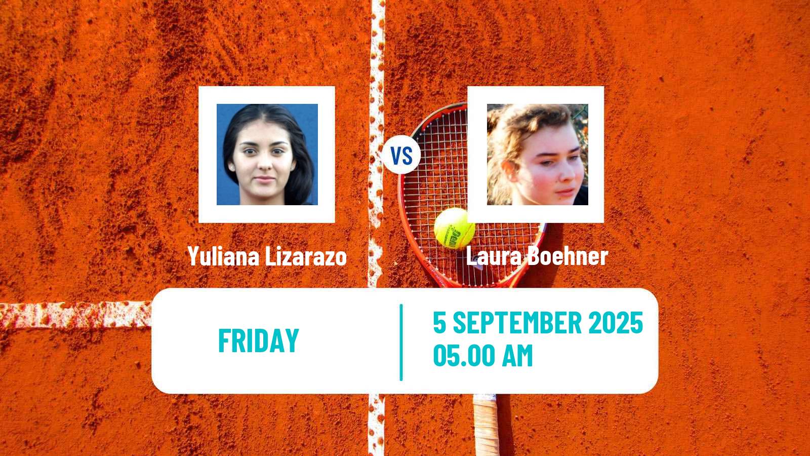 Tennis ITF W15 Fiano Romano Women Yuliana Lizarazo - Laura Boehner