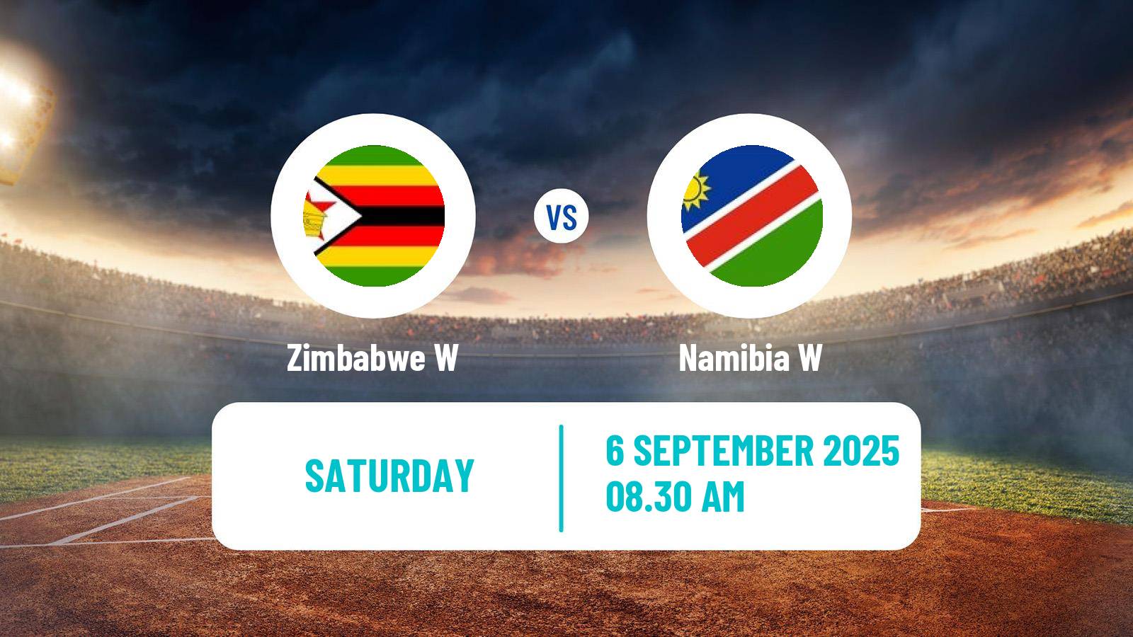 Cricket ICC World Twenty20 Women Zimbabwe W - Namibia W