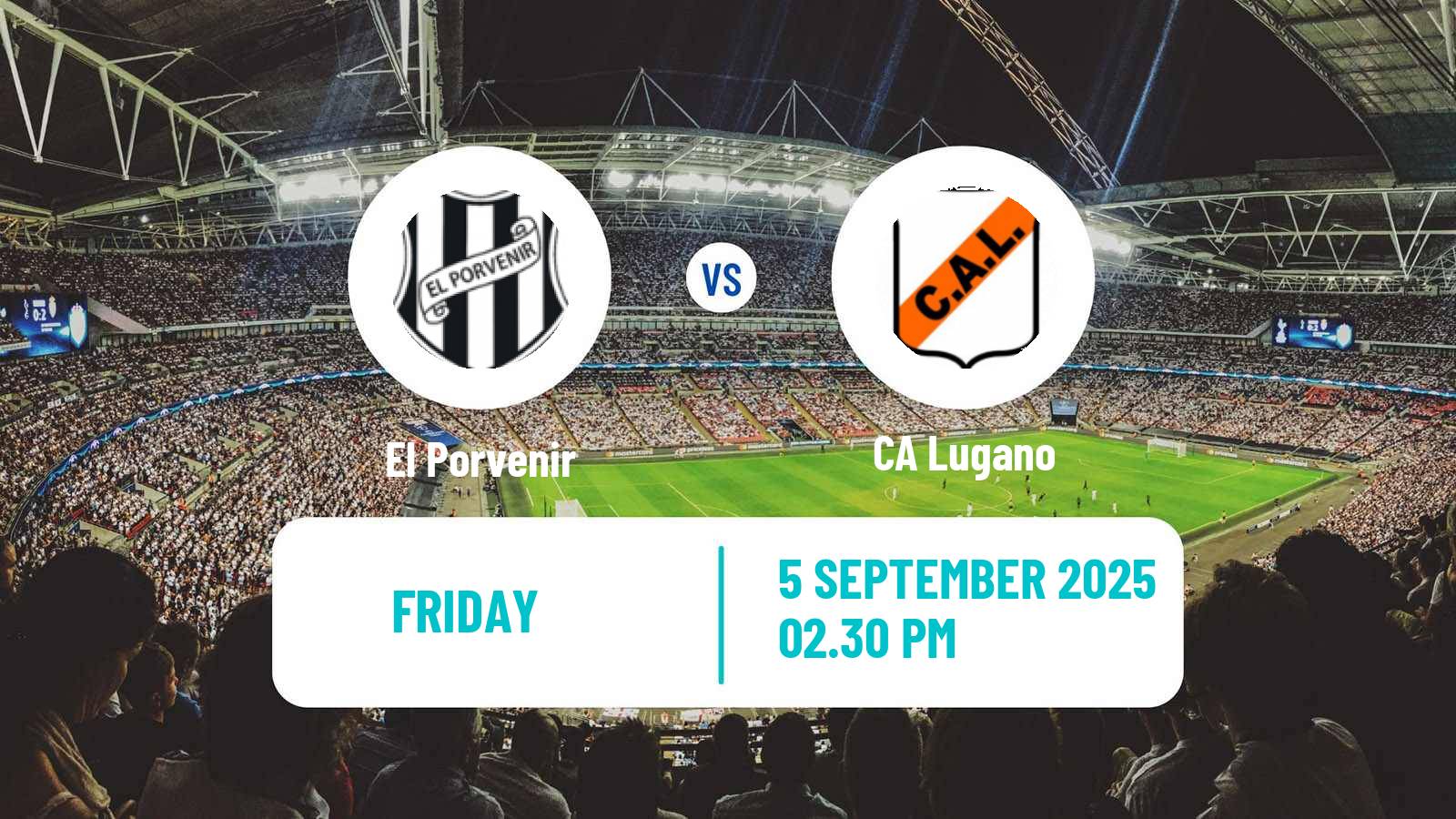 Soccer Argentinian Primera C El Porvenir - Lugano