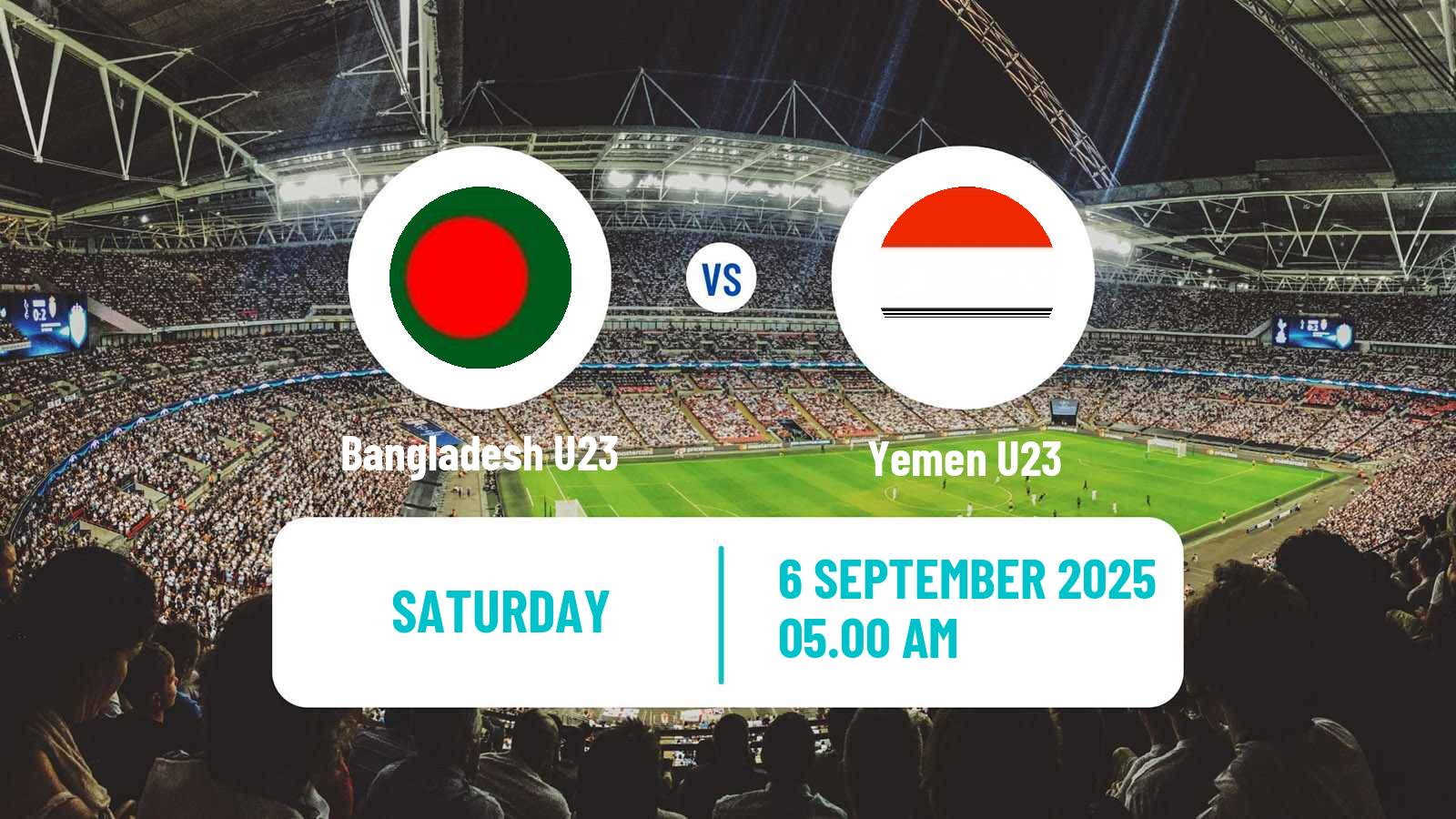 Soccer AFC Asian Cup U23 Bangladesh U23 - Yemen U23