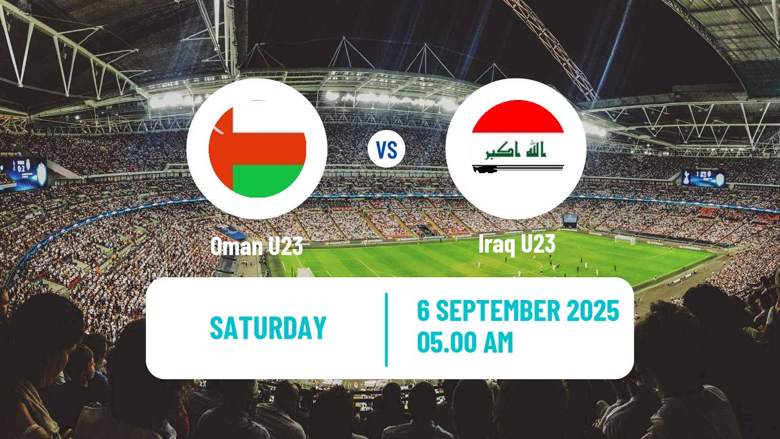 Soccer AFC Asian Cup U23 Oman U23 - Iraq U23