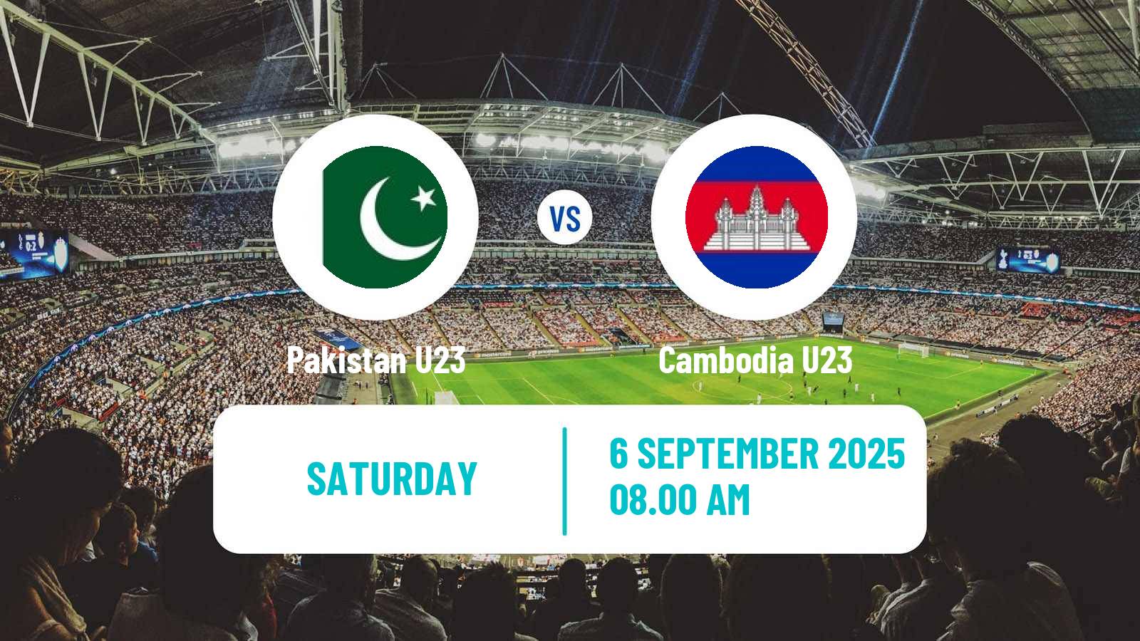 Soccer AFC Asian Cup U23 Pakistan U23 - Cambodia U23