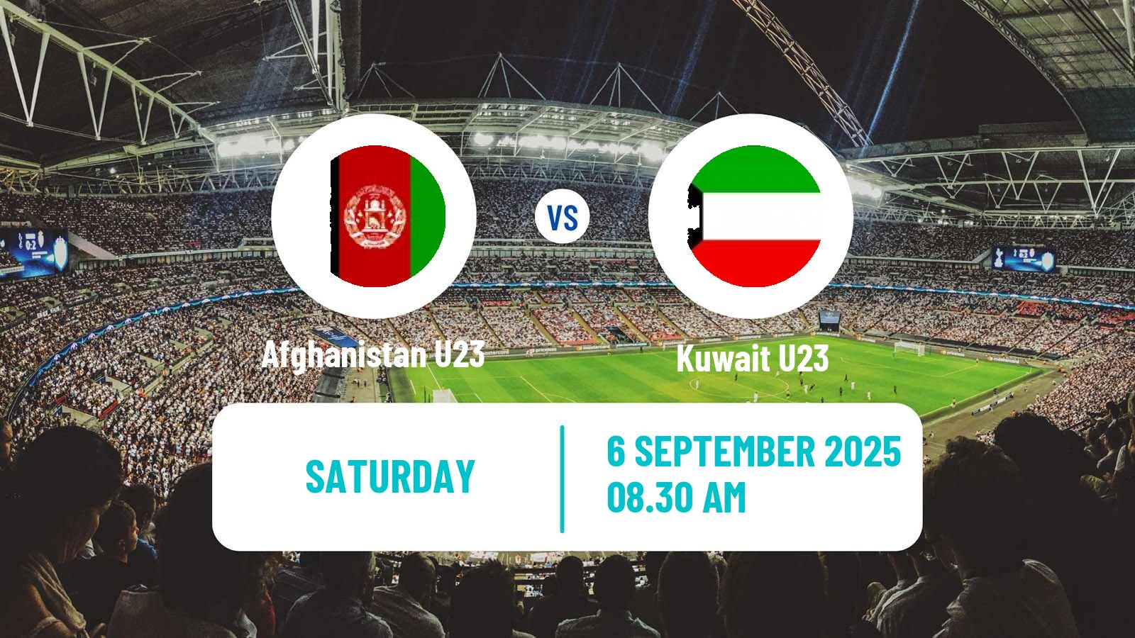 Soccer AFC Asian Cup U23 Afghanistan U23 - Kuwait U23