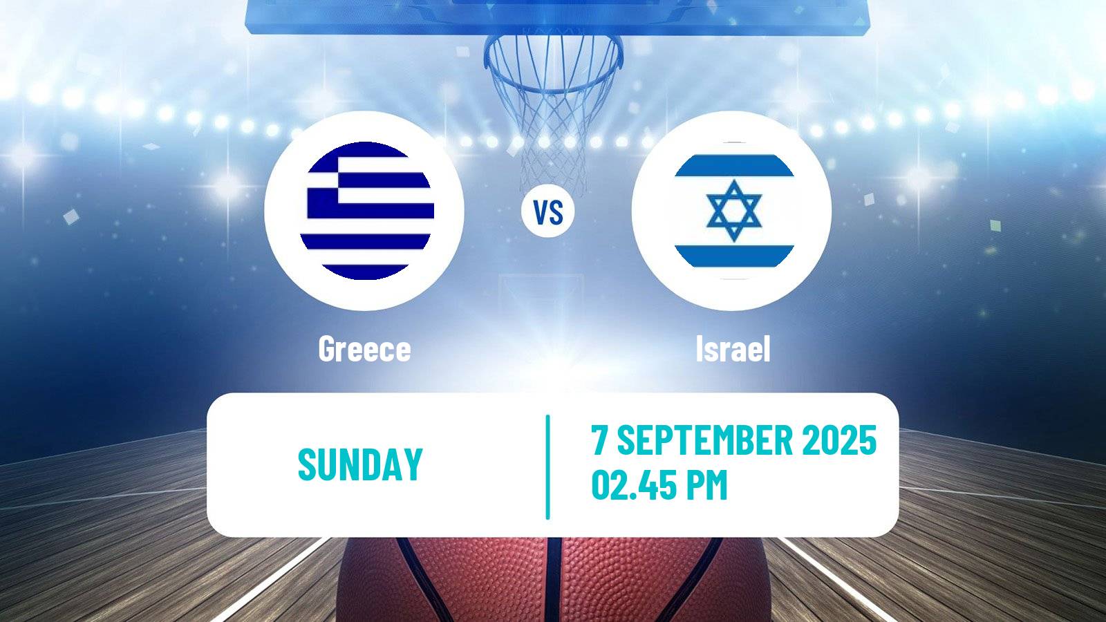 Basketball EuroBasket Greece - Israel