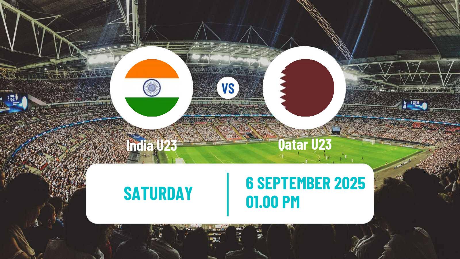 Soccer AFC Asian Cup U23 India U23 - Qatar U23