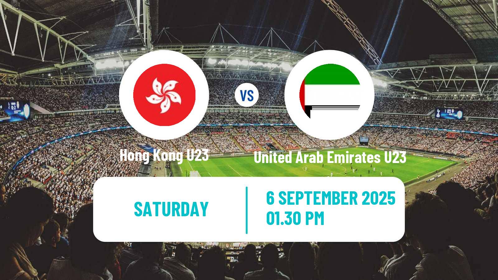 Soccer AFC Asian Cup U23 Hong Kong U23 - United Arab Emirates U23