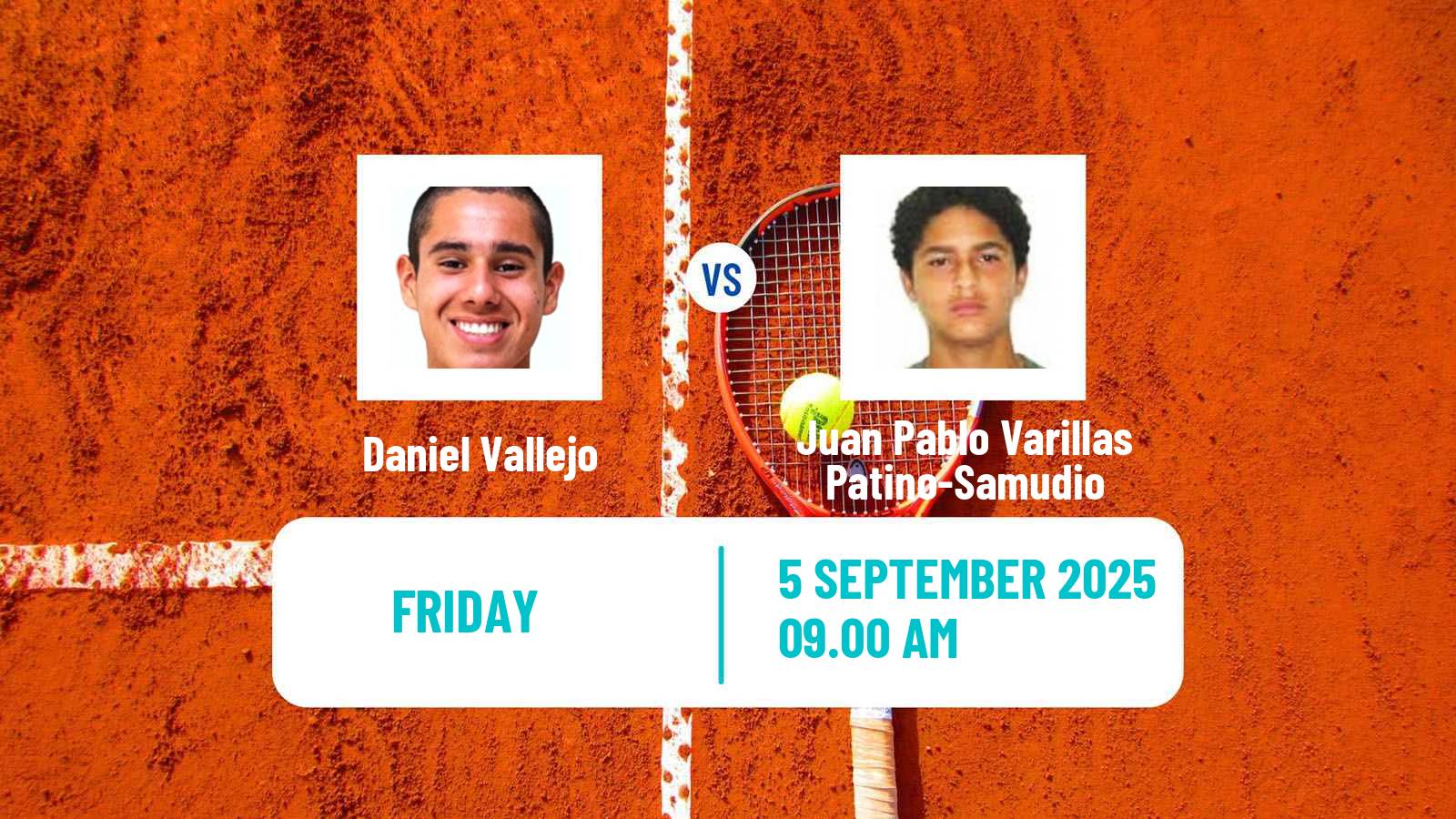 Tennis ITF M25 Mar Del Plata Men Daniel Vallejo - Juan Pablo Varillas Patino-Samudio