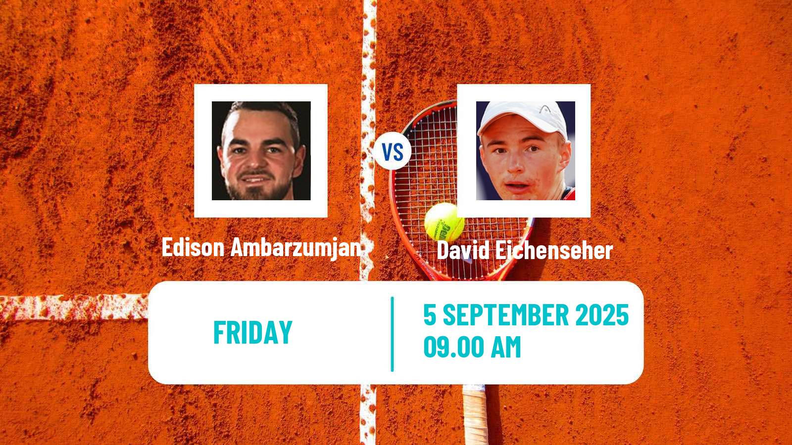 Tennis ITF M15 Hurghada Men Edison Ambarzumjan - David Eichenseher