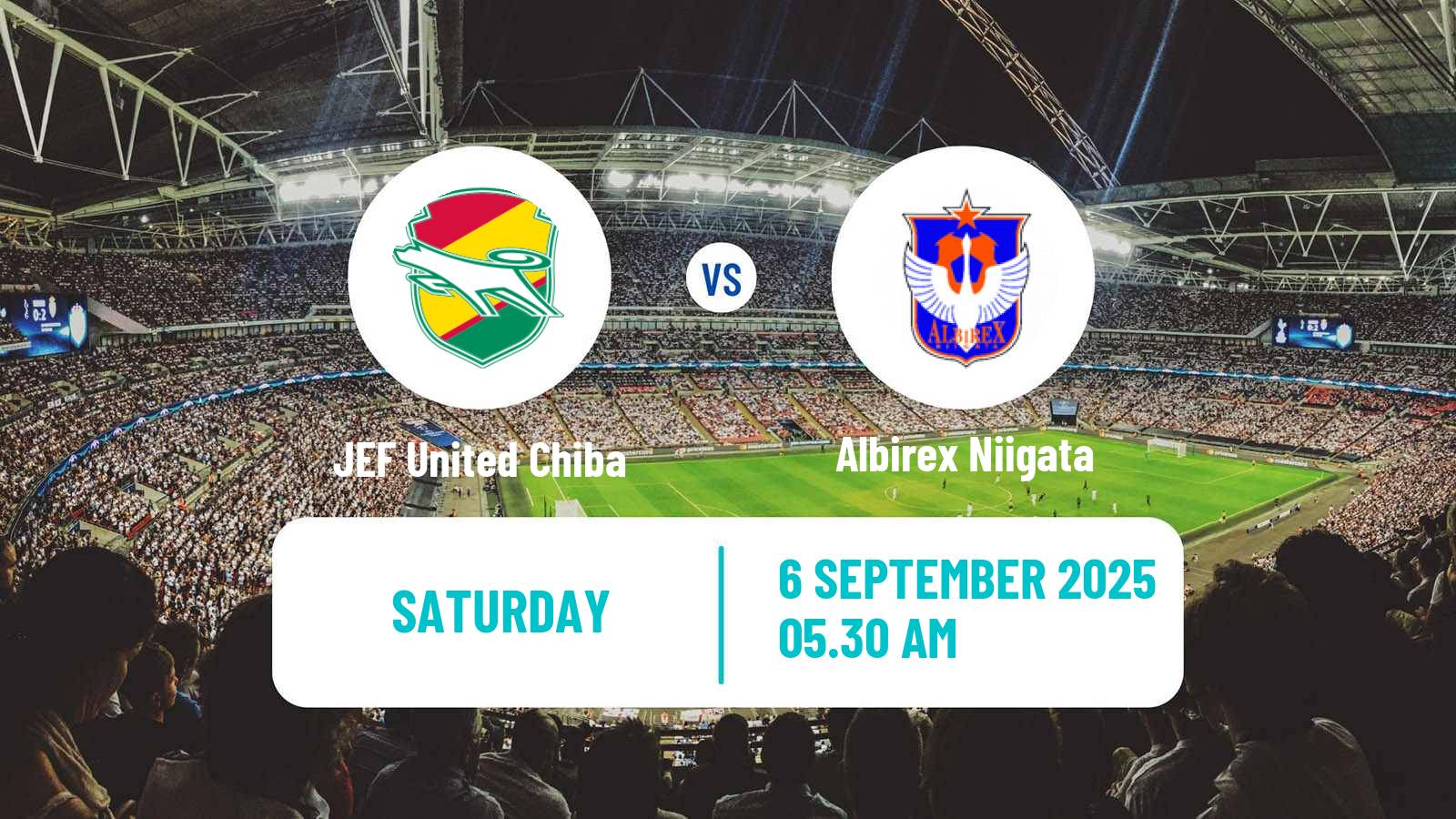 Soccer Japan WE League Women JEF United Chiba - Albirex Niigata