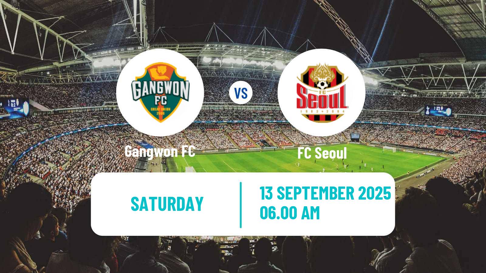 Soccer South Korean K-League 1 Gangwon - FC Seoul