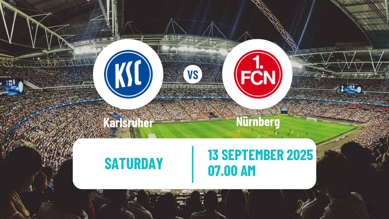Soccer German 2 Bundesliga Karlsruher - Nürnberg