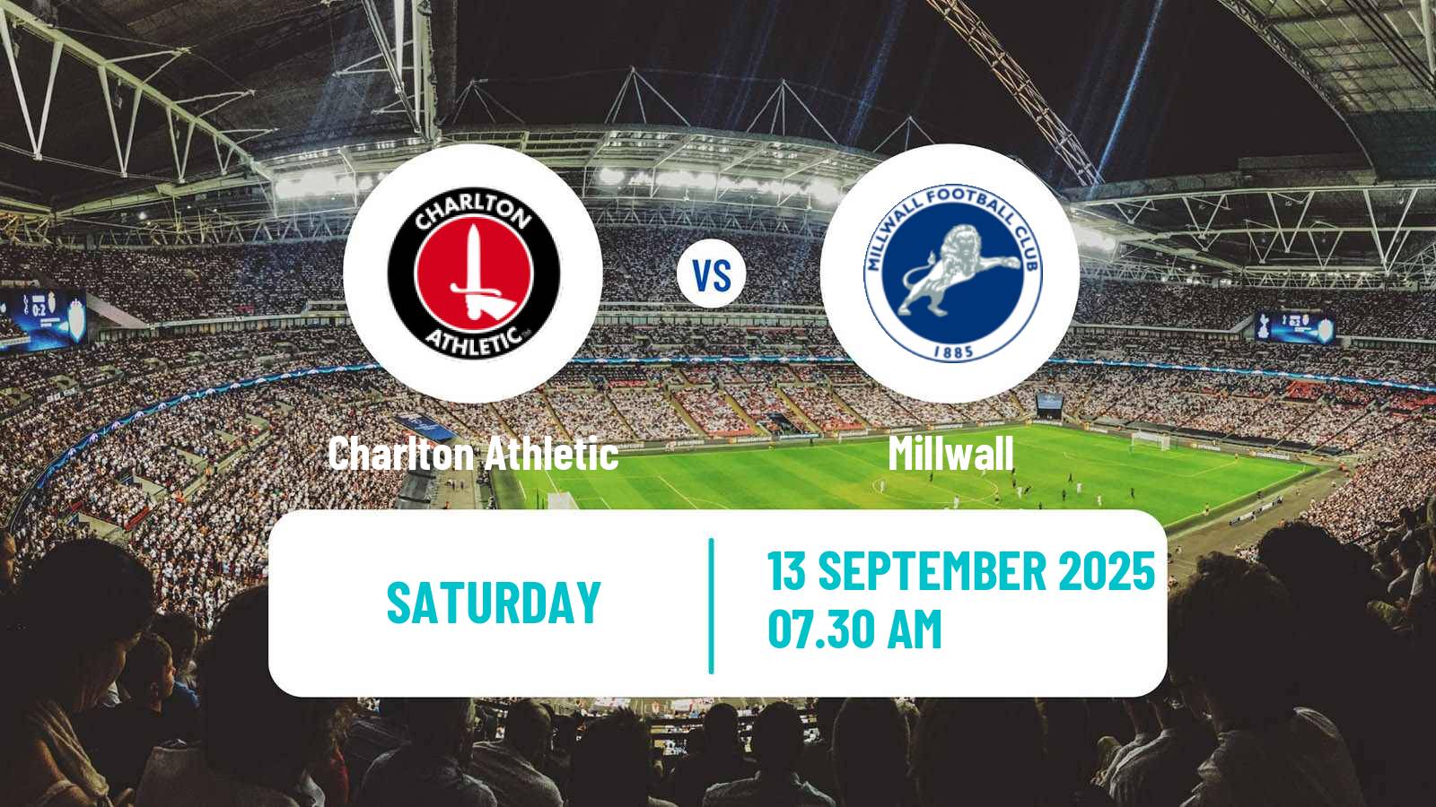 Soccer English League Championship Charlton Athletic - Millwall
