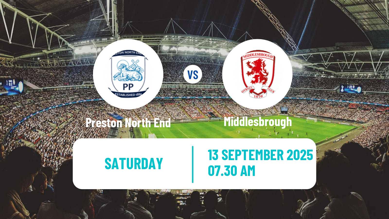 Soccer English League Championship Preston North End - Middlesbrough