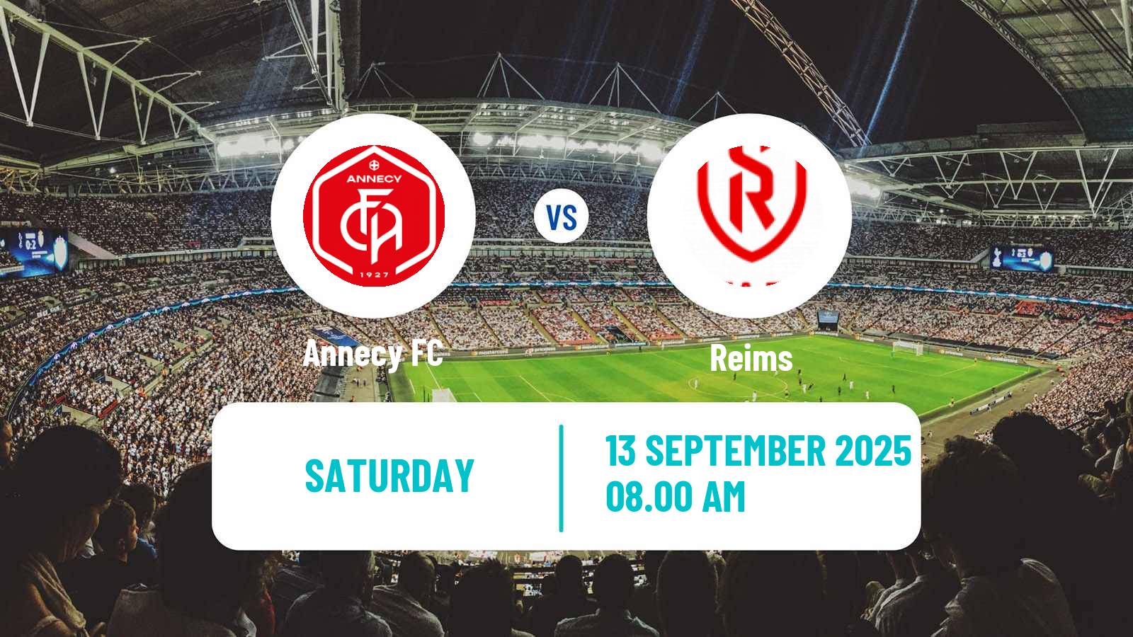 Soccer French Ligue 2 Annecy - Reims