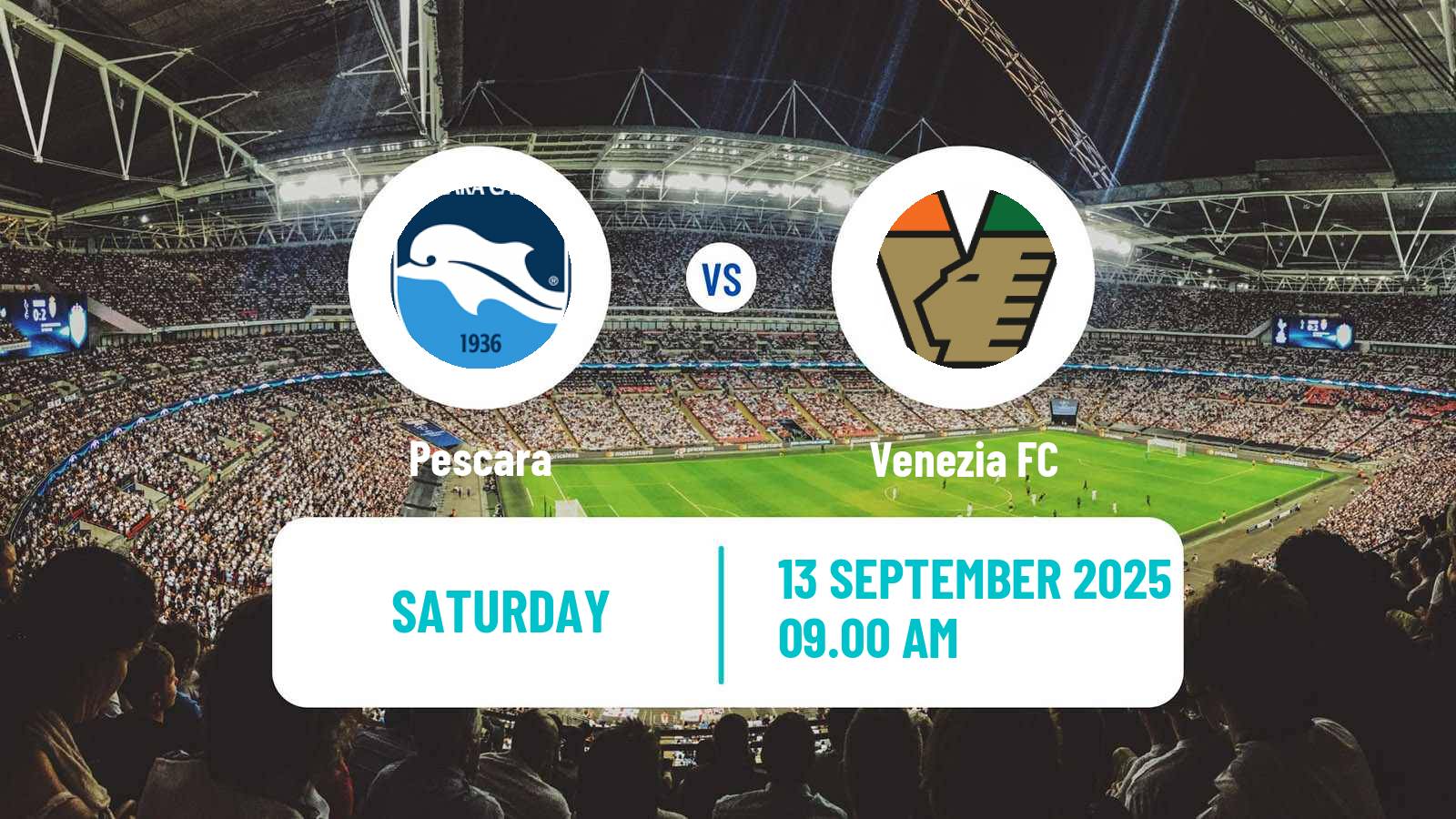 Soccer Italian Serie B Pescara - Venezia