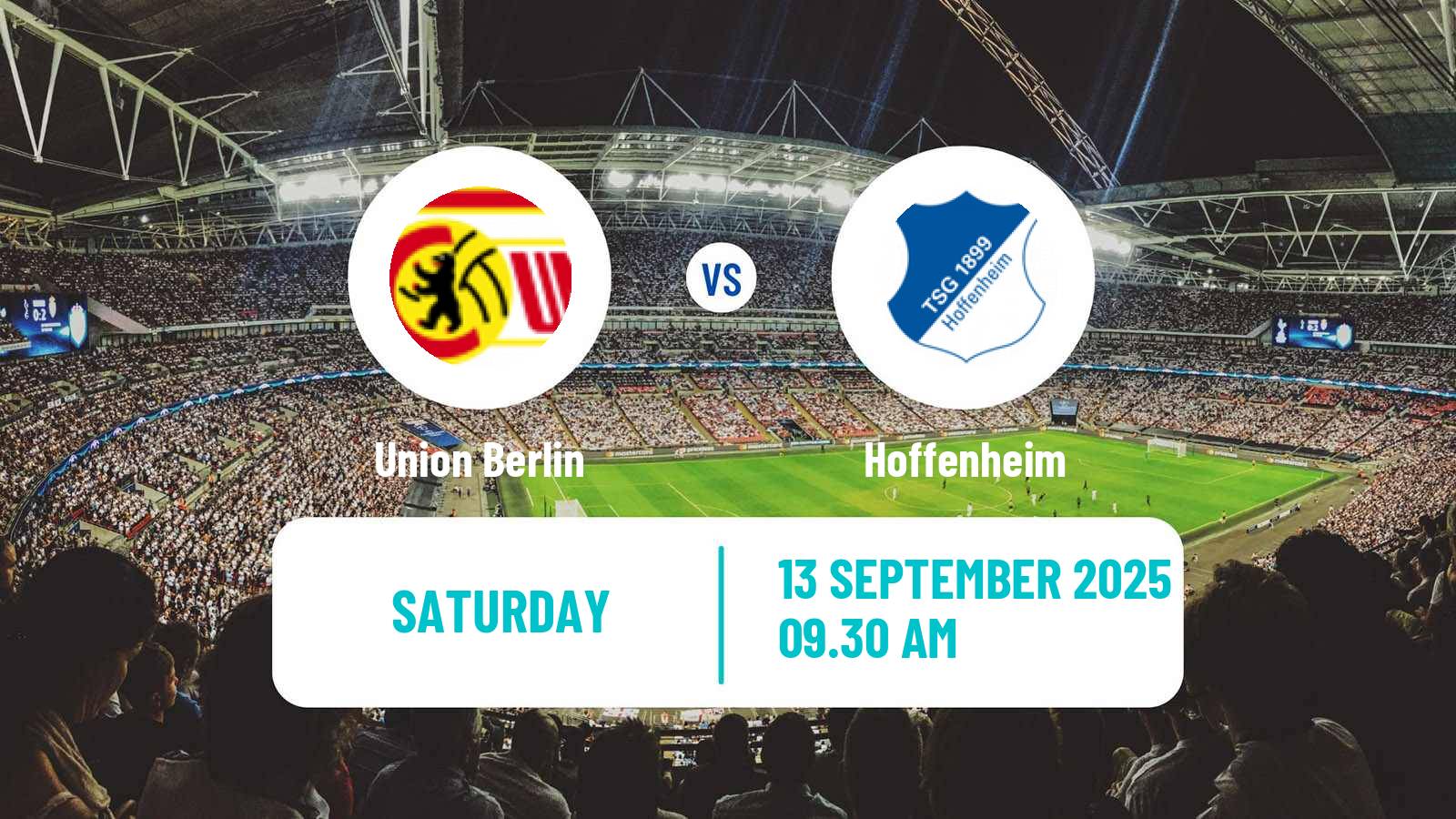 Soccer German Bundesliga Union Berlin - Hoffenheim