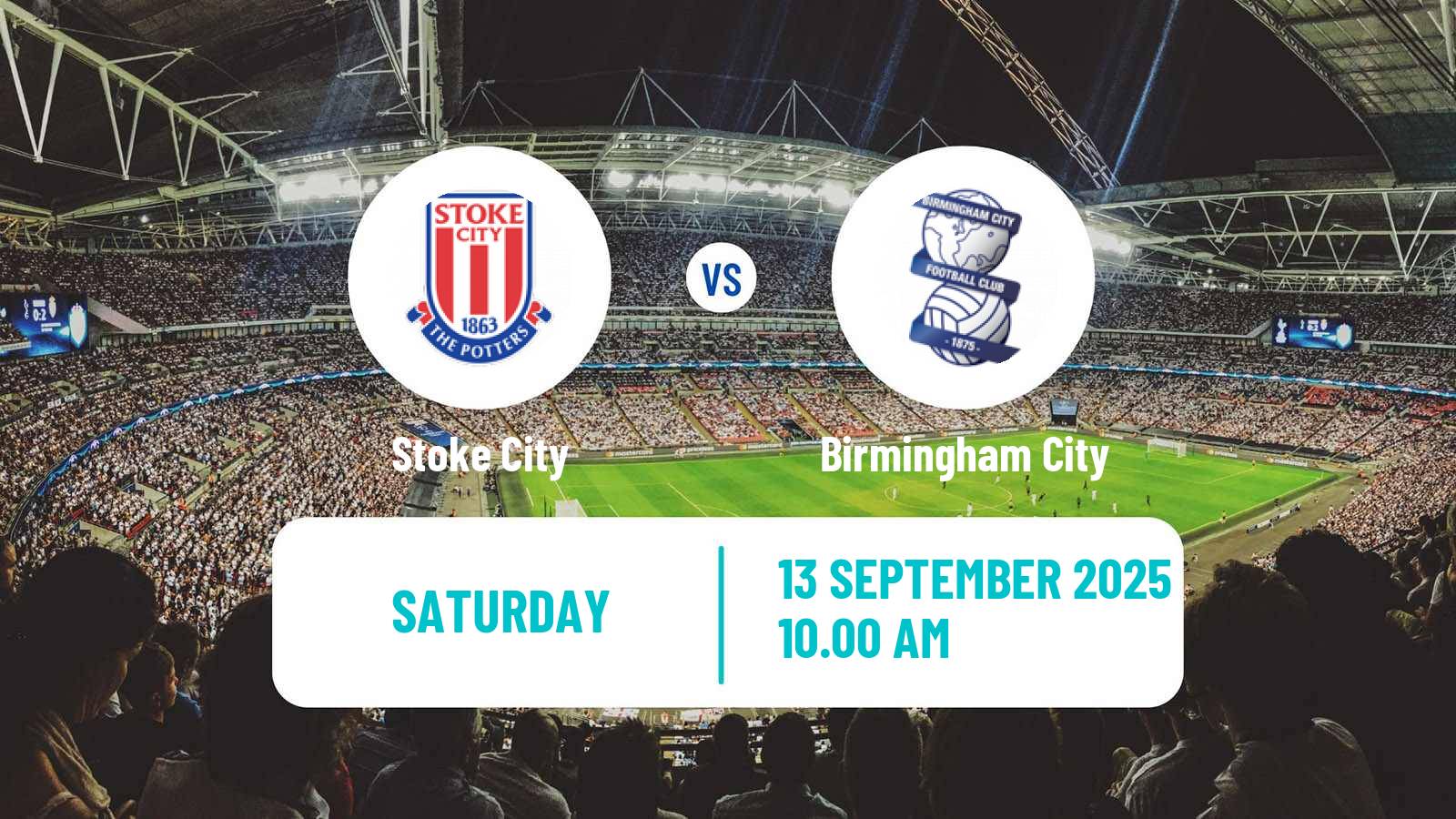 Soccer English League Championship Stoke City - Birmingham City