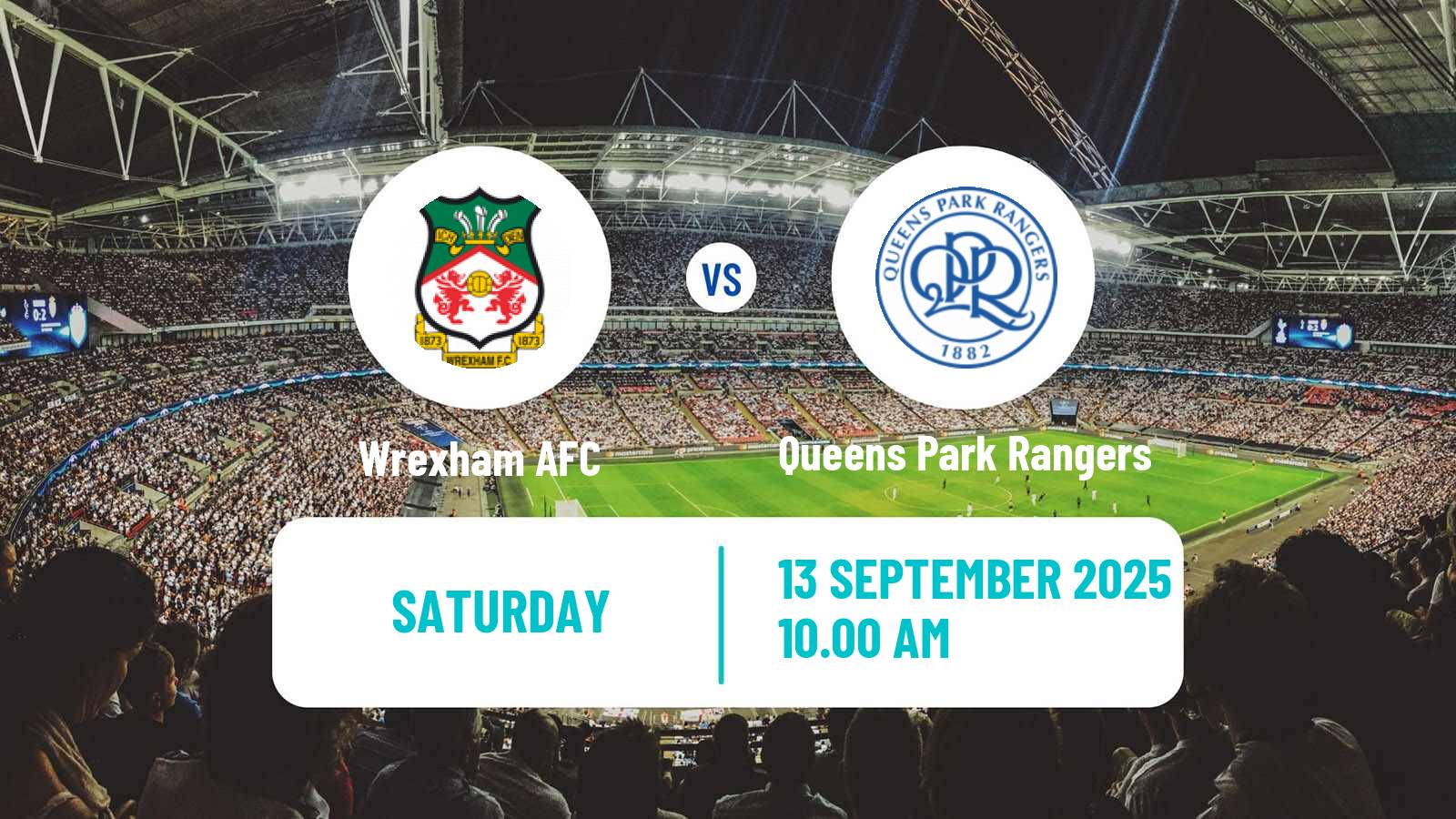 Soccer English League Championship Wrexham - Queens Park Rangers
