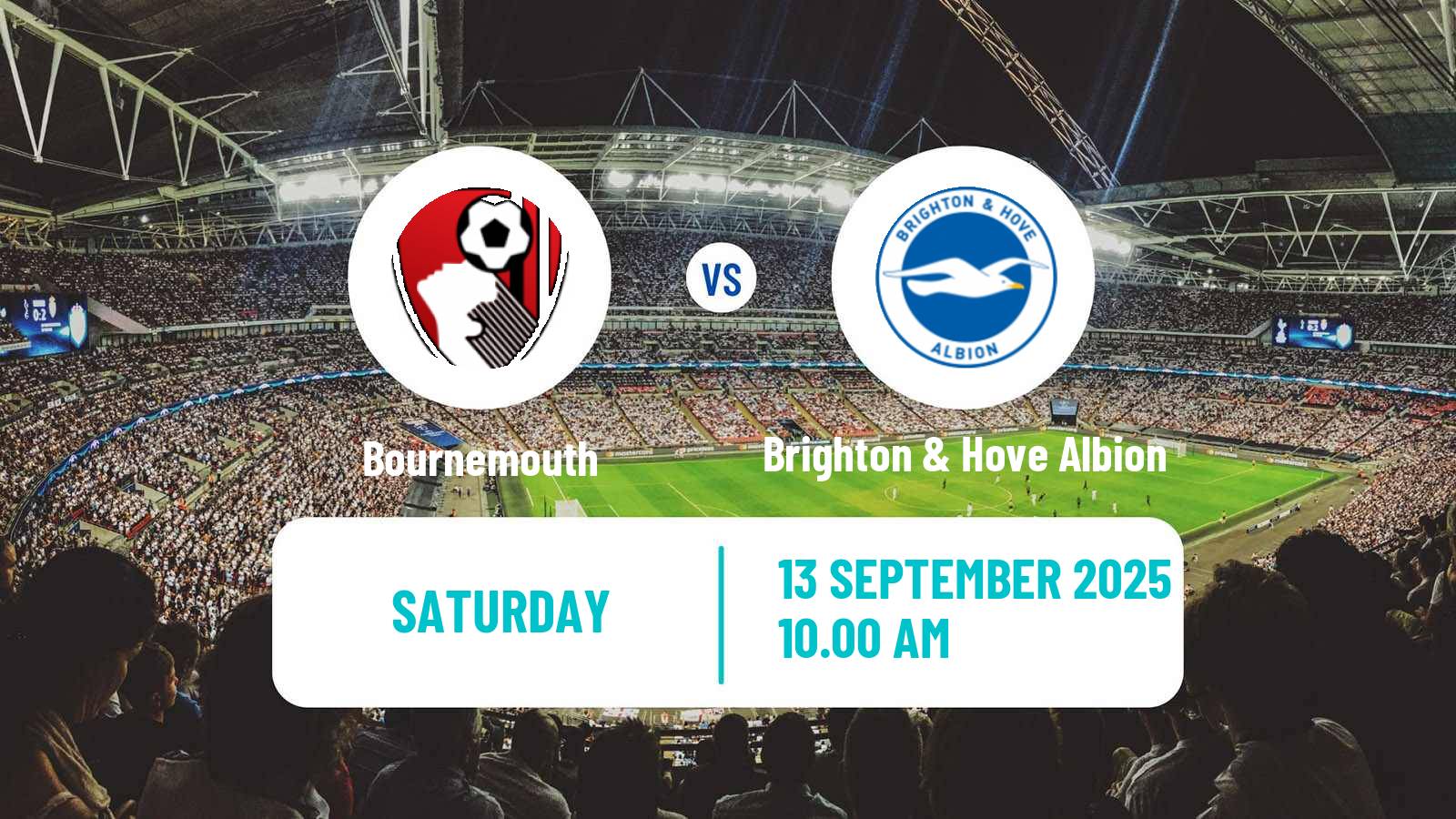 Soccer English Premier League Bournemouth - Brighton & Hove Albion