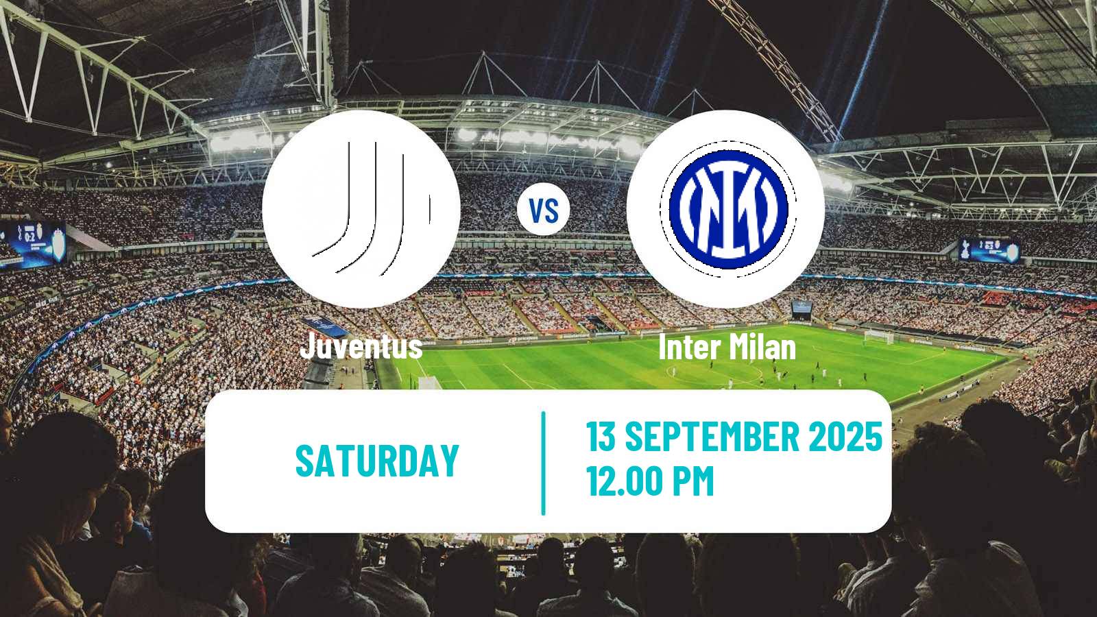 Soccer Italian Serie A Juventus - Inter Milan