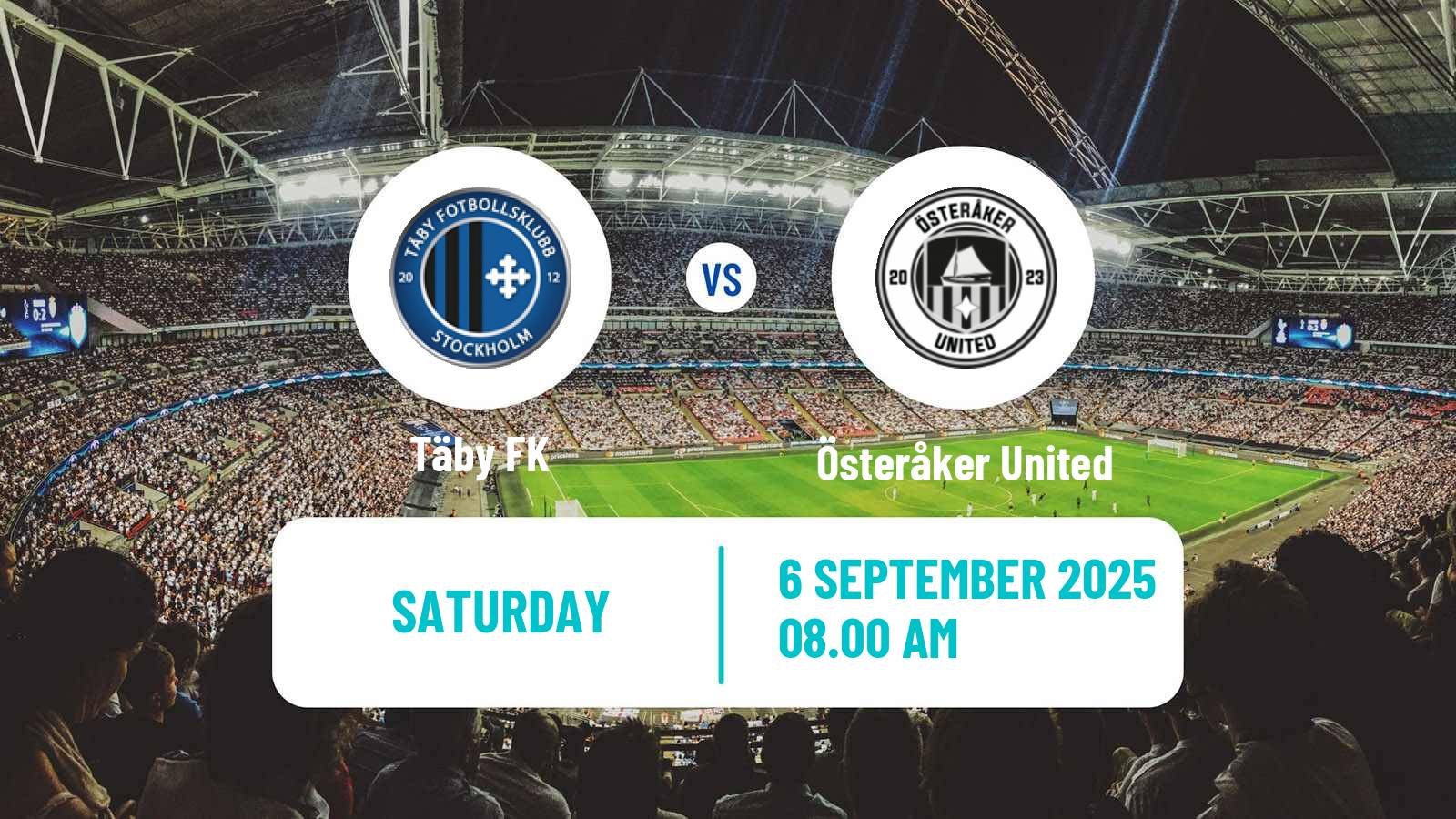 Soccer Swedish Division 2 - Norra Svealand Täby - Österåker United