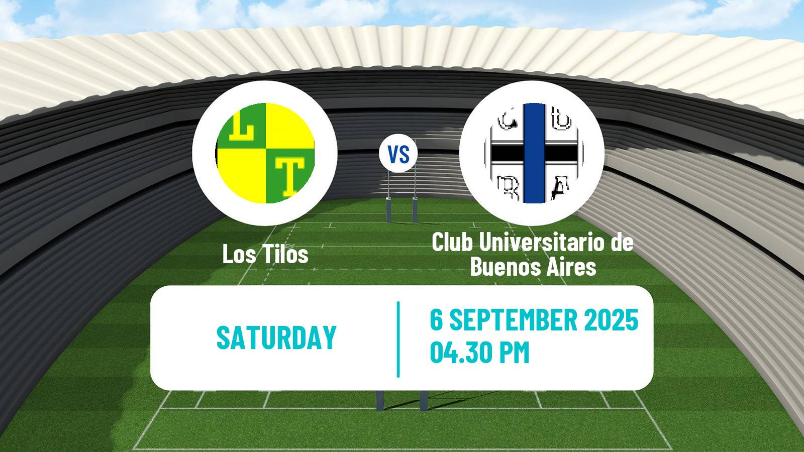 Rugby union Argentinian Top 13 Rugby Los Tilos - Club Universitario de Buenos Aires