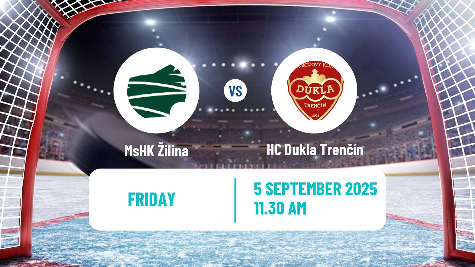 Hockey Club Friendly Ice Hockey MsHK Žilina - HC Dukla Trenčín