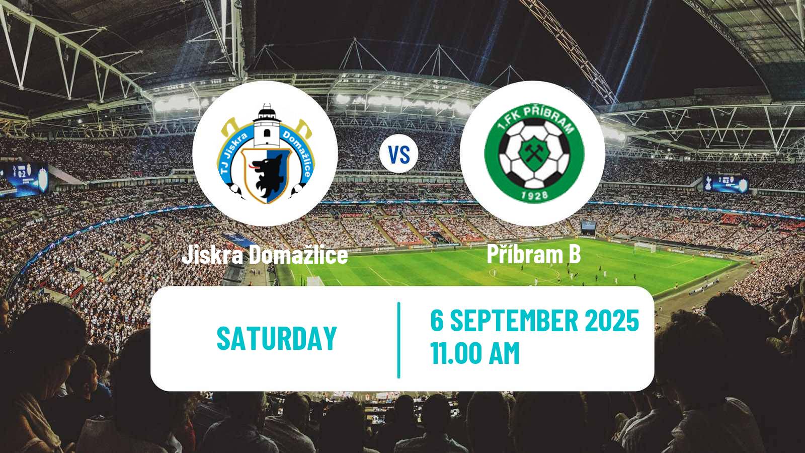 Soccer Czech CFL Group A Jiskra Domažlice - Příbram B