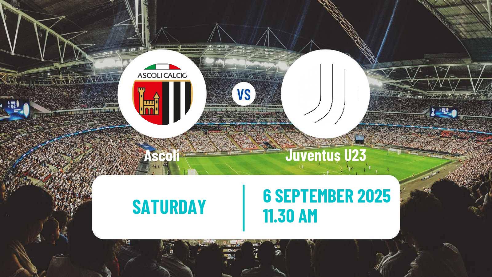 Soccer Italian Serie C Group B Ascoli - Juventus U23