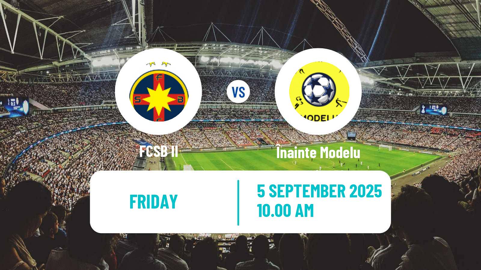Soccer Romanian Liga 3 - Seria 3 FCSB II - Înainte Modelu