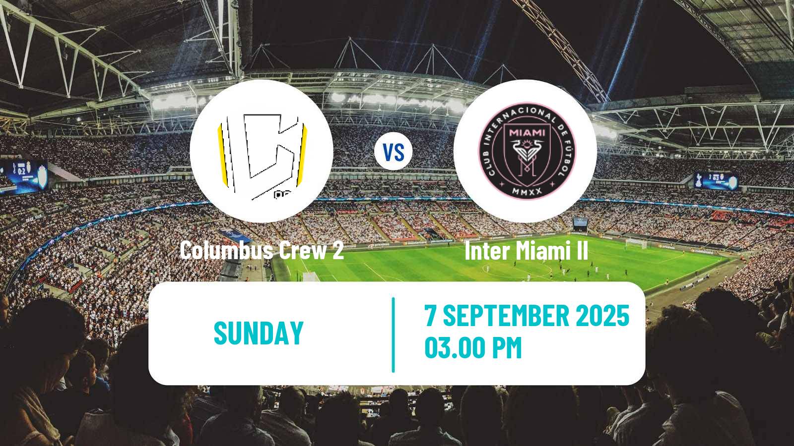 Soccer MLS Next Pro Columbus Crew 2 - Inter Miami II