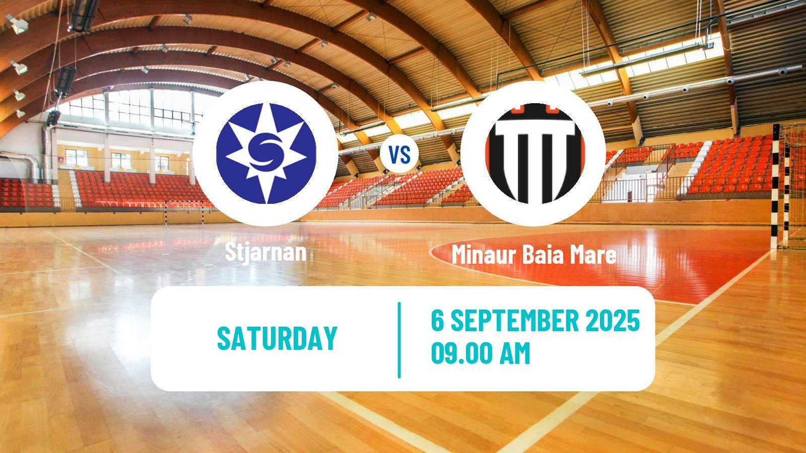 Handball EHF European League Stjarnan - Minaur Baia Mare