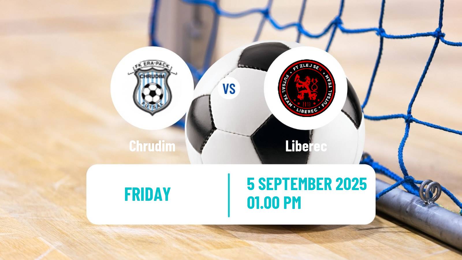 Futsal Czech 1 Futsal Liga Chrudim - Liberec
